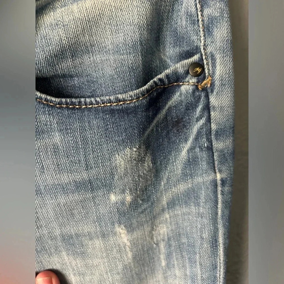 Mavi Gold, Emma Jean, distressed, size 26x32 - Picture 11 of 15